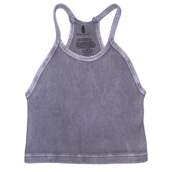 Free People Movement Happiness Runs Crop Tank Size XS/S NWOT - Picture 7 of 12